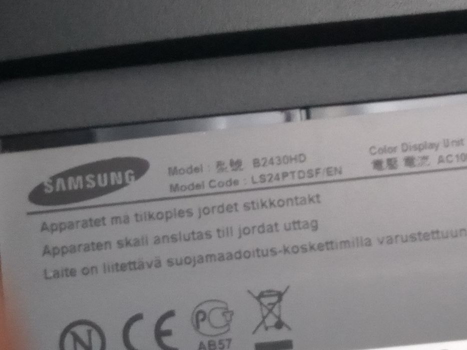 Retro vintage tv Samsung