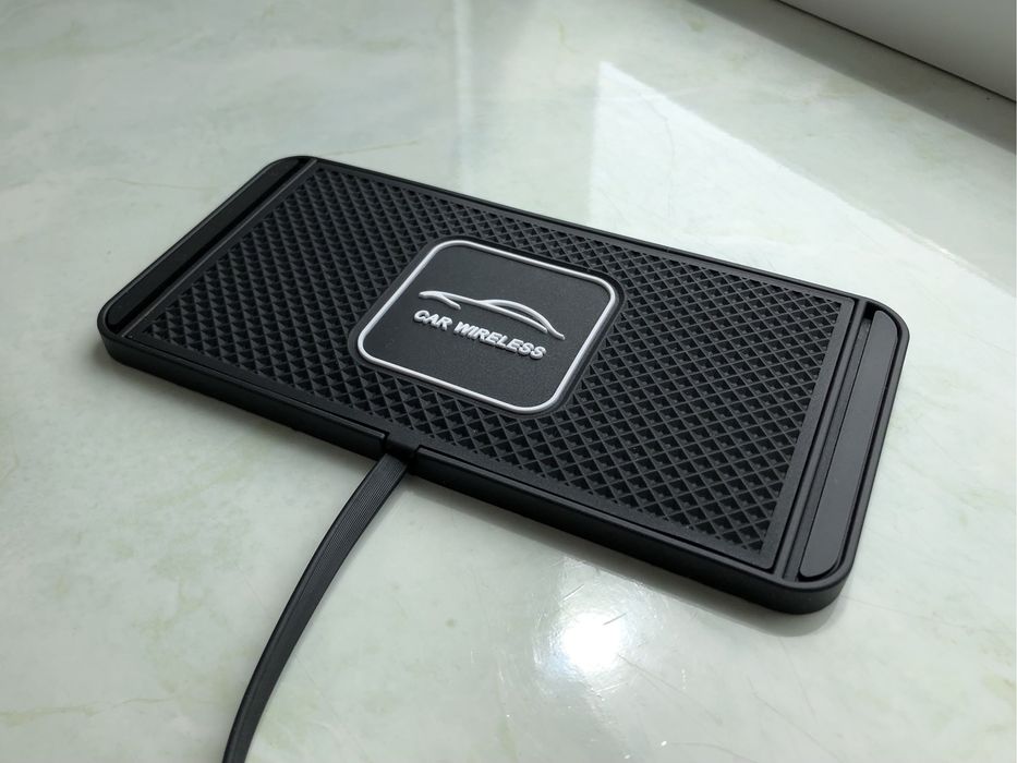 Бездротова зарядка Xiaomi, коврик зарядка для автомобіля, бездротова