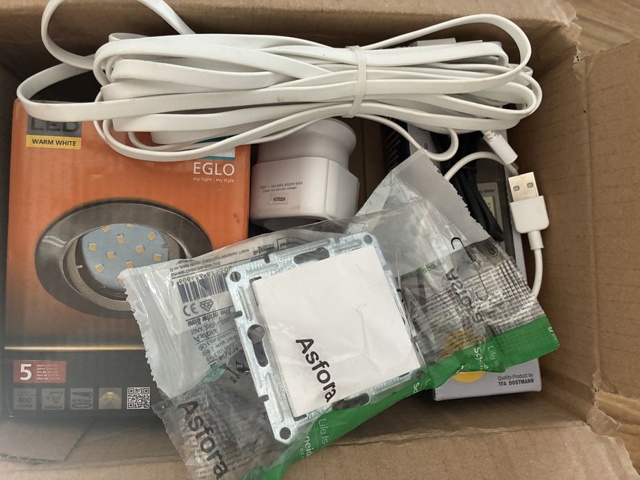 Box elektronika oswietlenie to co na zdjeciu