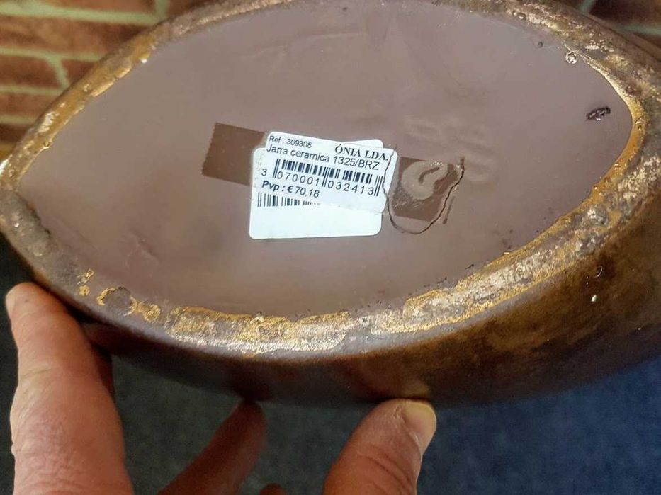Enorme jarra em cerâmica artigo decorativo artesanato Brasil