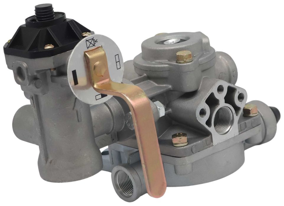 ZAWÓR HAMULCOWY HZS4 + Regulator Siły Hamowania 4-ZAKRES D35 D47 [7870