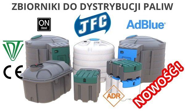 Zbiornik na paliwo 5000 litrów JFC Gwarancja 10lat Delar JFC