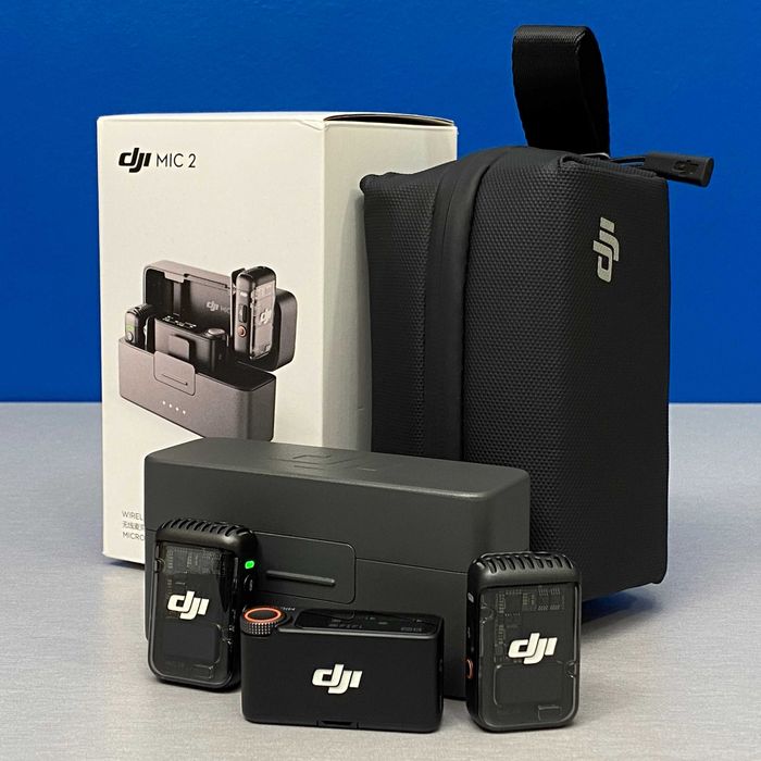 DJI Mic 2 (2 TX + 1 RX + Charging Case)