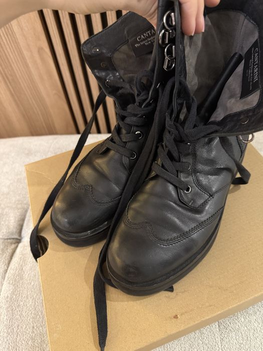 Ботінки італія натуральна шкіра