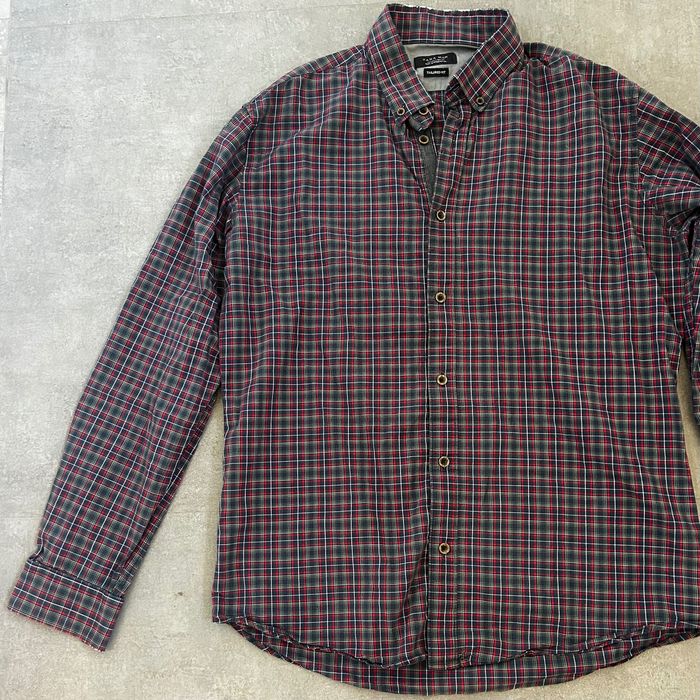 piękna ZARA koszula vintage w kratę kratkę elegancka uniwersalna
