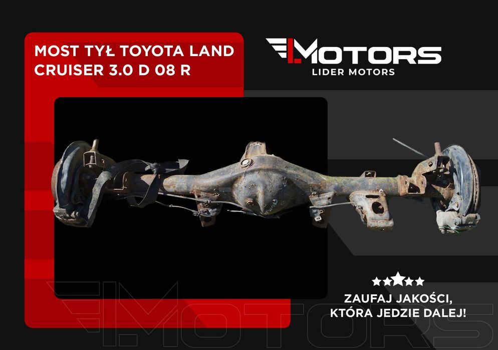 Most tył Toyota Land Cruiser 3.0 D 08 R