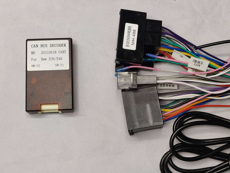 Rádio BMW E39 Android 13 WiFi GPS Novo com Garantia Ecrã 9 Polegadas