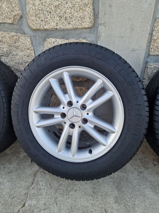 Jantes 16 originais mercedes W203 Sport Coupé com pneus Michelin