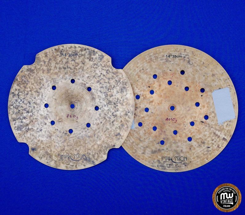 ‼️ Impression Cymbals - talerze Custom Stax Hi-hat 14” ‼️