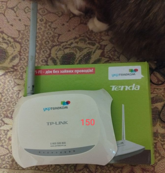 Wi -fi роутер Tenda на запчастини