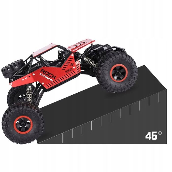 Samochód Samochodzik Zdalnie Sterowany Terenowy Rc Auto 4x4 Na Akumula