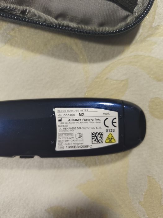 Medidor para autocontrole de glicémia