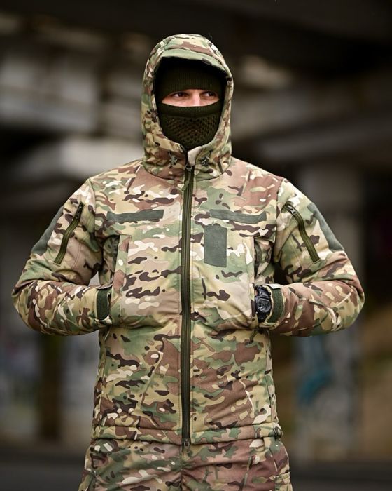 ‼️Зимовий утелпний костюм куртка та штани водонепроникний на підтяжках