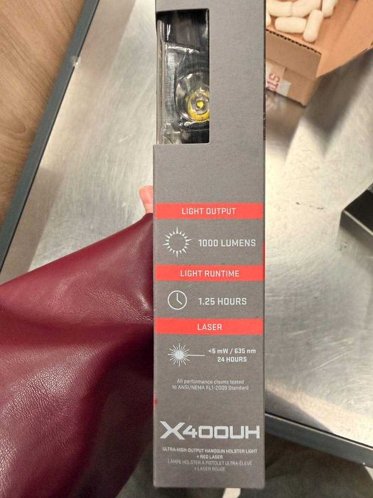 SureFire X400UH Red Green Ultra WeaponLight новий оригінал ліхтар для зброї в наявності в Києві 1,000 lumens red laser