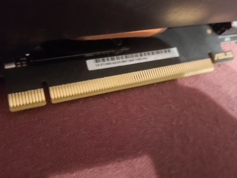 GTX 1650 SUPER 4GB tuf gaming