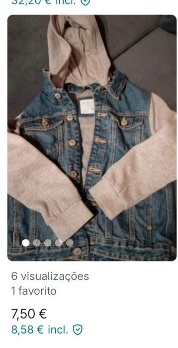 Conjunto roupas 7 anos