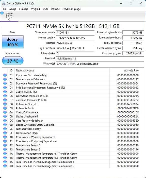 Dell Latitude 5511 i7-10850H 16GB 512GB W11 Pro, bateria 55%