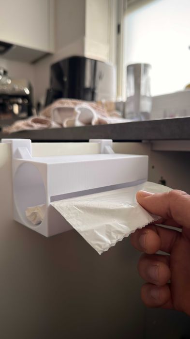 Suporte organizador de lavanderias e cozinha compativel com sacos de 10 l