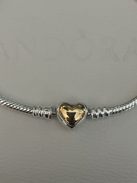 Piekna bransoletka Pandora rozmiar 19