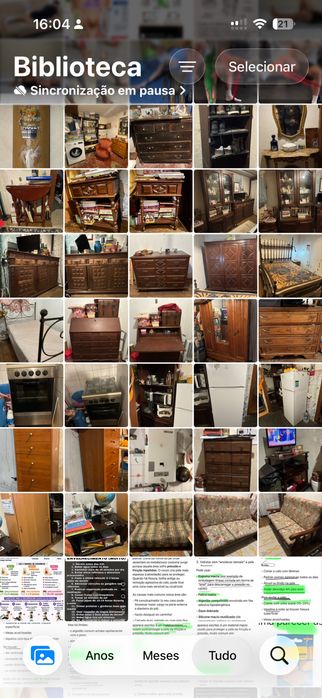 Todo o recheio de uma habitação por 650€. dos, todos, todos até 10 de junho. Podem vir a casa para vrif