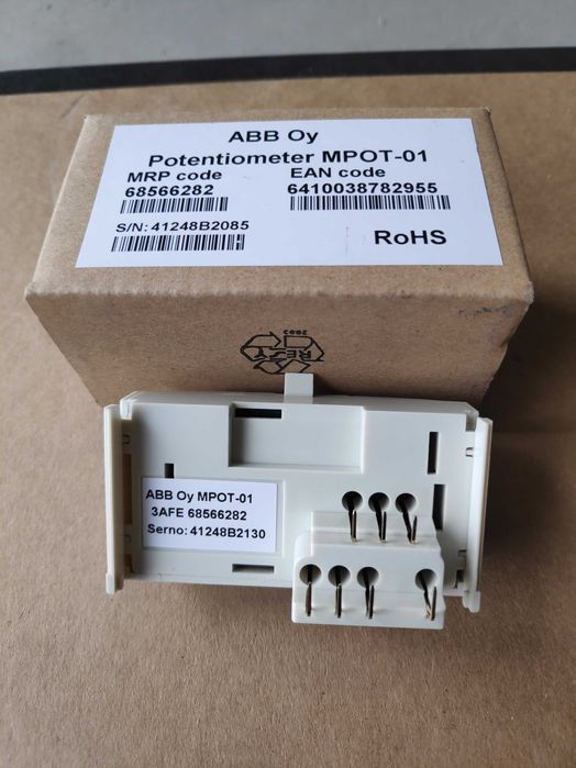 Potencjometry ABB MPOT-01 Nowe! Plus zestawy mocowań EMC.