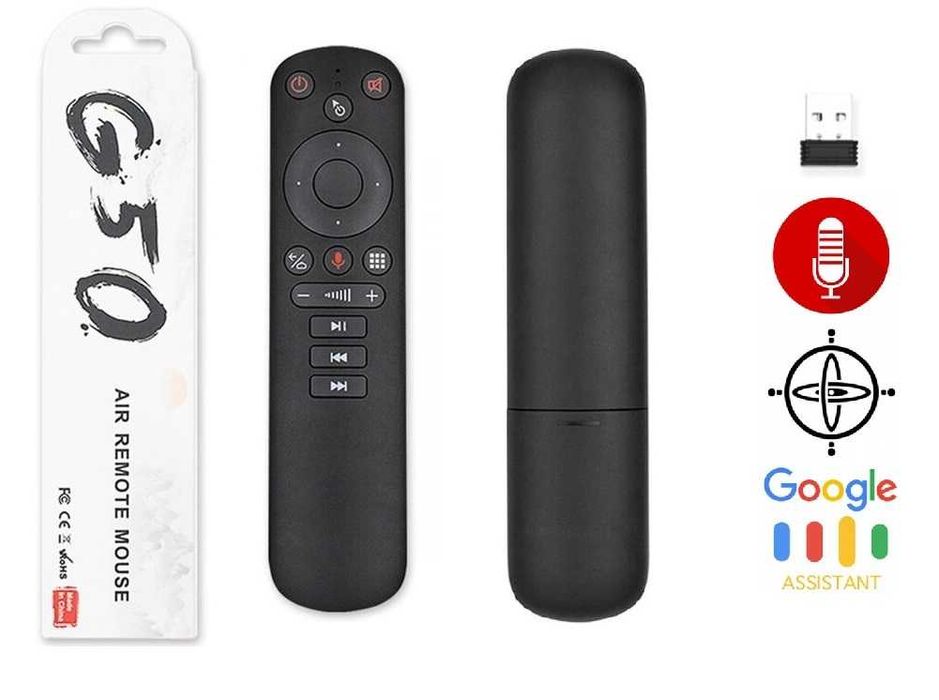 G50S Аеро пульт із мікрофоном і голосовим управлінням для приставок