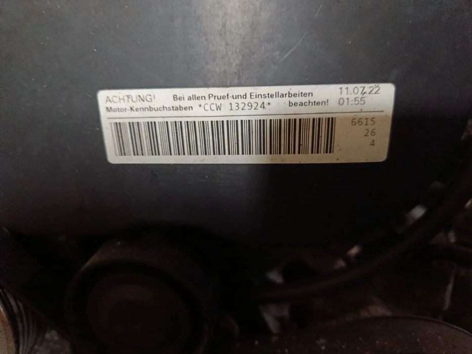 Motor Audi A5 3.0 TDi REF: CCW