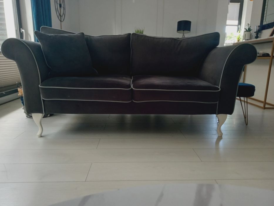 Sofa kanapa Glamour antracyt
