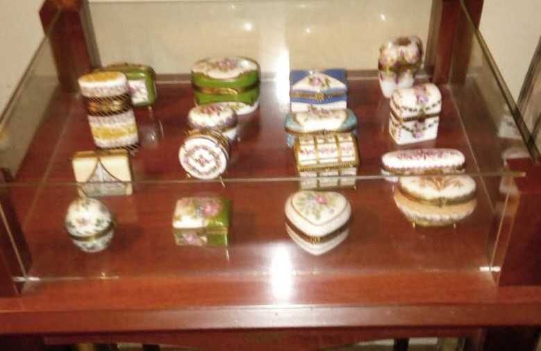 Coleção caixinhas porcelana limoges