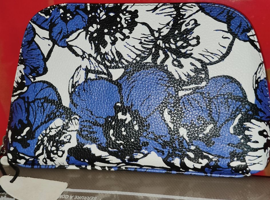 Косметичка женская кожаная