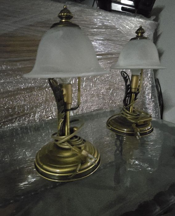 Candeeiros de mesa metal