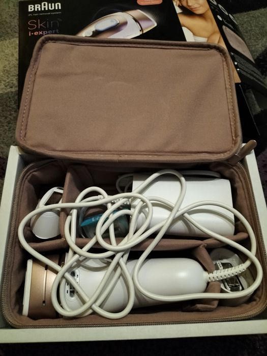 Depilator laserowy Braun skin i expert nowy z 5 letnią gwarancją