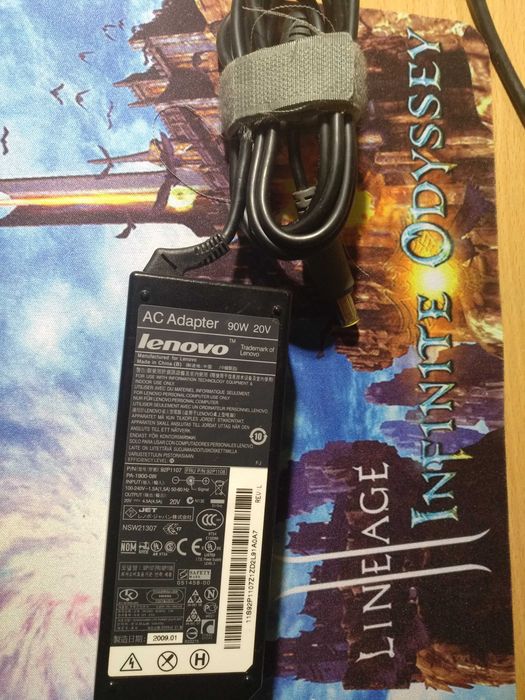 Блок живлення (Зарядка) для ноутбука Lenovo 90W 20V Оригінал