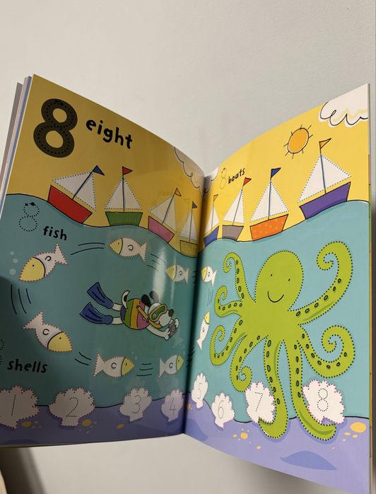 Wipe-Clean 123 Usborne Пиши-стирай цифри