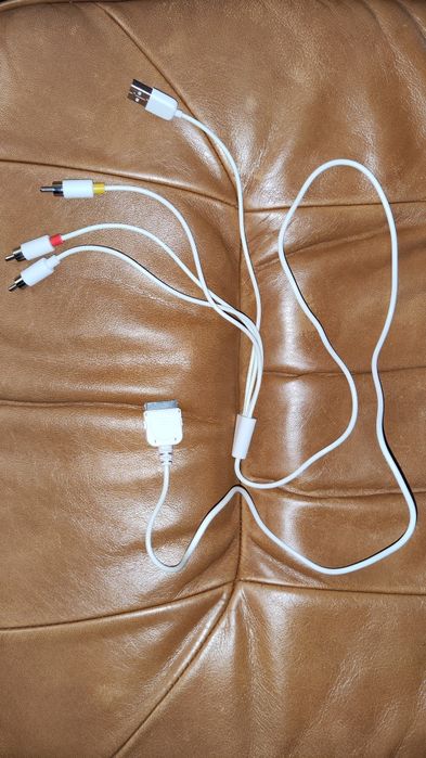 Перехідник AV-30-Pin Apple Composite AV Cable для iPod/iPad/iPhone