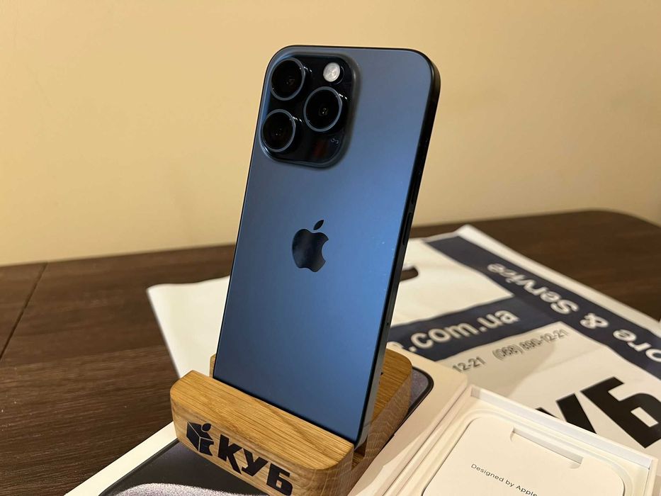 iPhone 15 Pro 128GB Blue Titanium Neverlock
