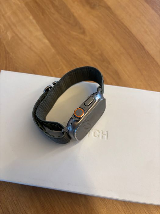 Idealny Apple Watch Ultra 49 mm Titanium CELLULAR GPS PERFEKCYJNY!