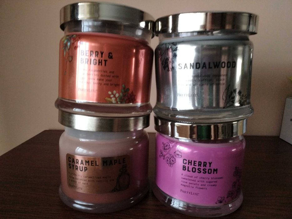 Świece Partylite duży wybór zapachów