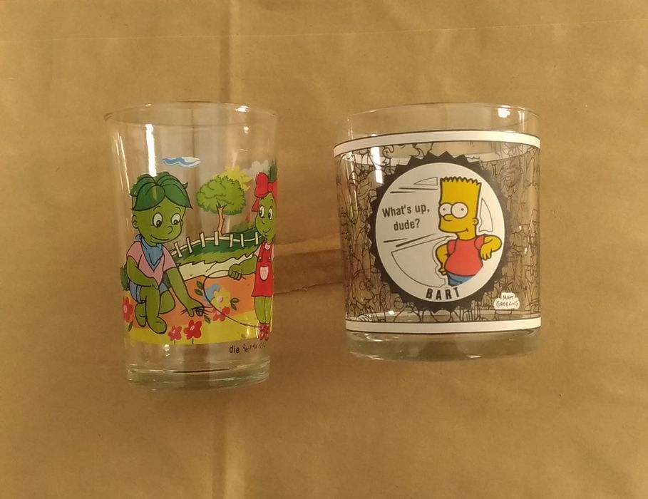 Conj. 2 Copos Agua / Sumo