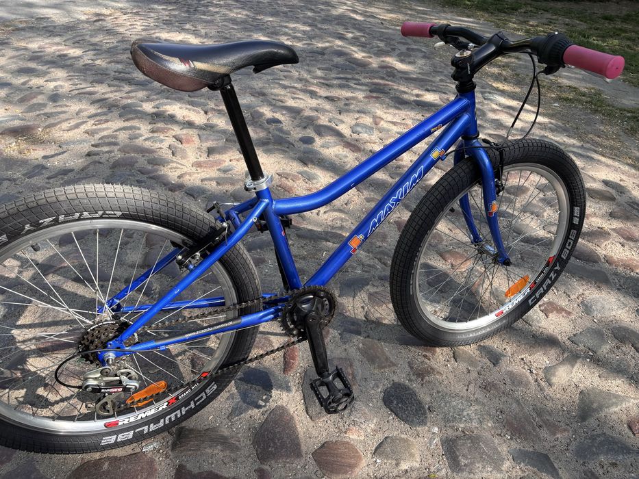 Rower dla dziecka 110-150 wytrzymala rama i koła