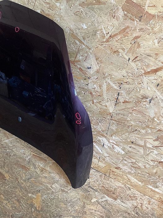 Maska pokrywa Ford Fiesta MK7 Bordowa