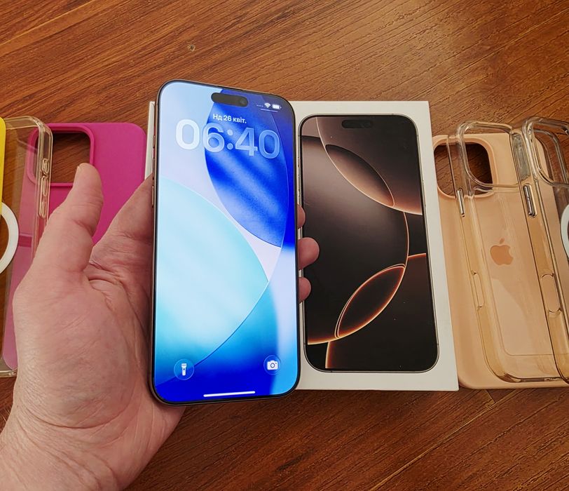 ‼️IPHONE 16 PRO MAX 256Gb./ФІЗ. СІМ/ЯК НОВИЙ‼️Apple Айфон 16 про макс‼️