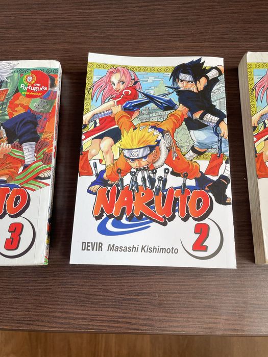 Naruto Manga 1,2,3,5