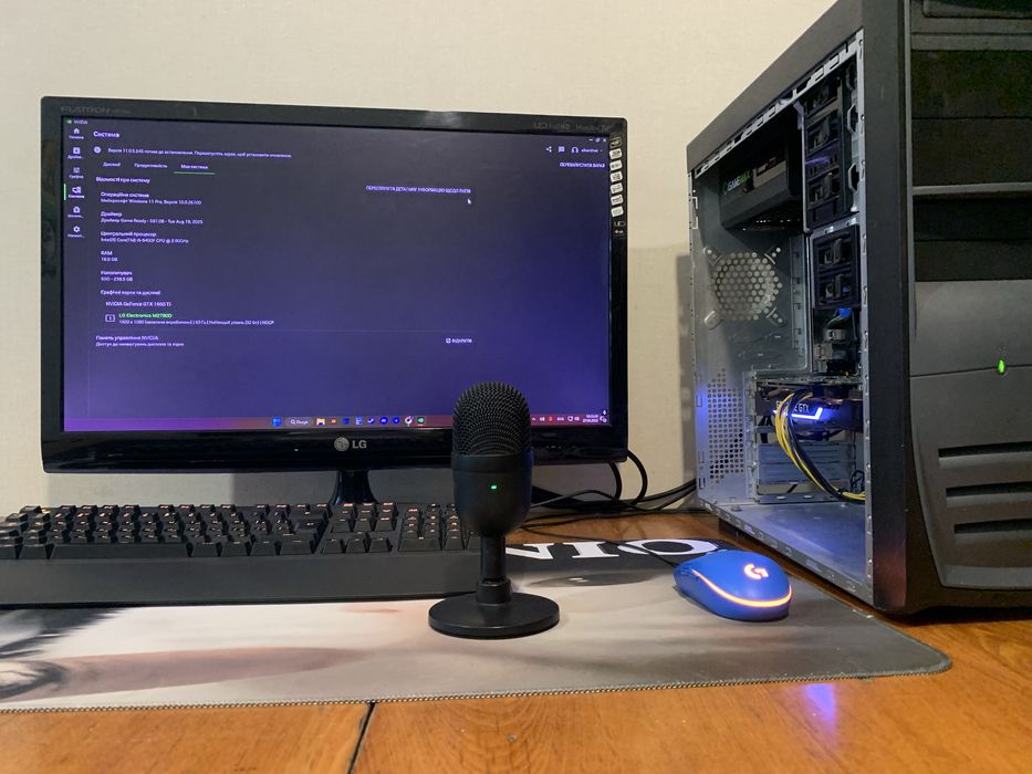 Ігровий Компʼютер i5 9400f/ GTX 1660 Ti/ 16Gb/ SSD 256Gb