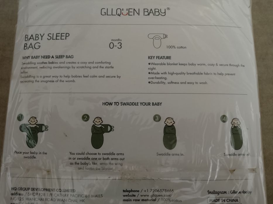 GLLQUEN Baby swaddle