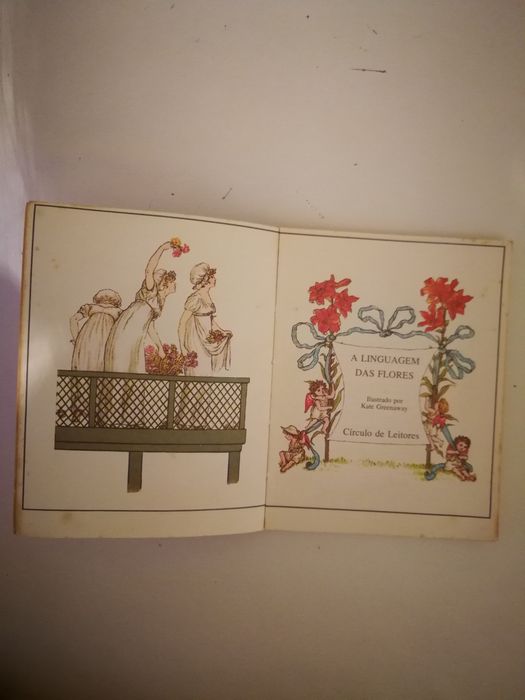 Livro "A linguagem das flores"