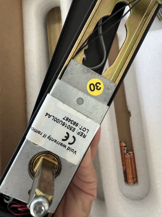 Inteligentny zamek Smart Lock – nowy, komplet, kolor antyczny mosiądz