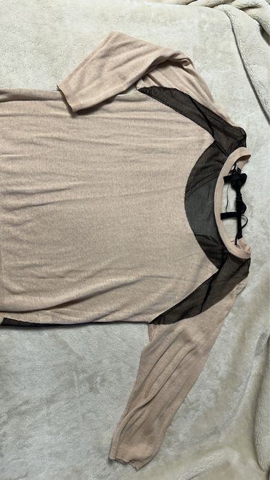 Sweterek bluzka dzianinowa sweter Zara