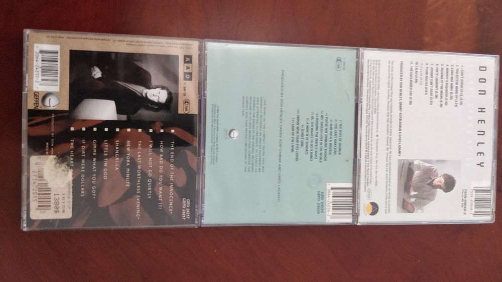 3albuns em CD de Don Henley