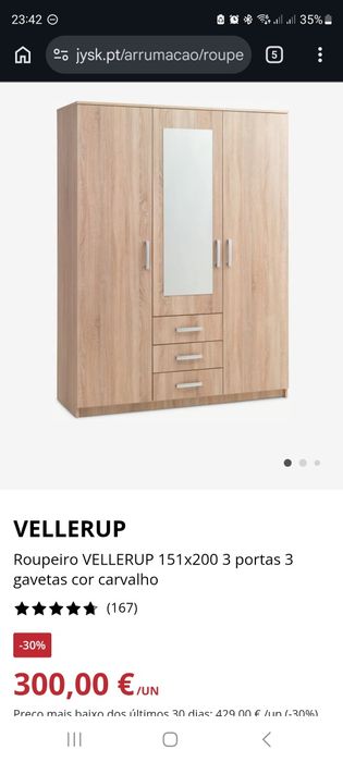 Vendo Roupeiro Semi novo